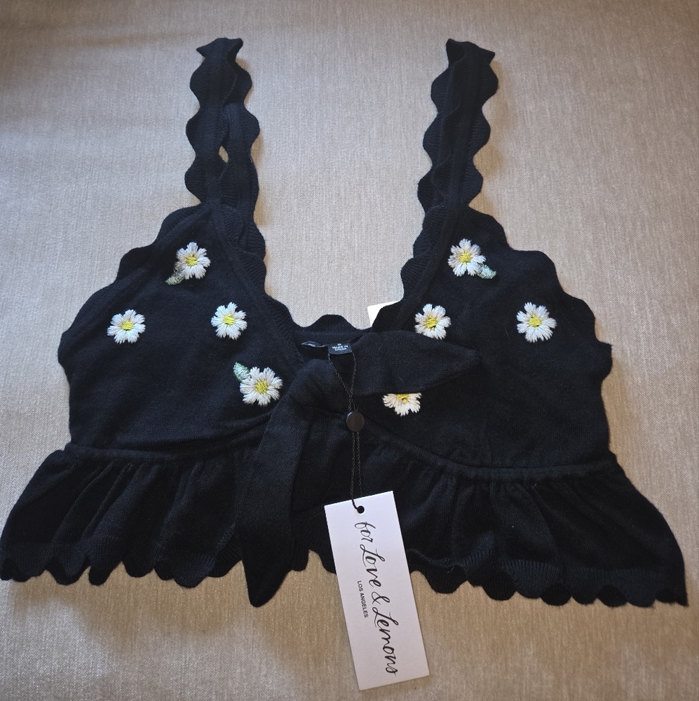 NWT ♡ For Love & Lemons Belly Tank